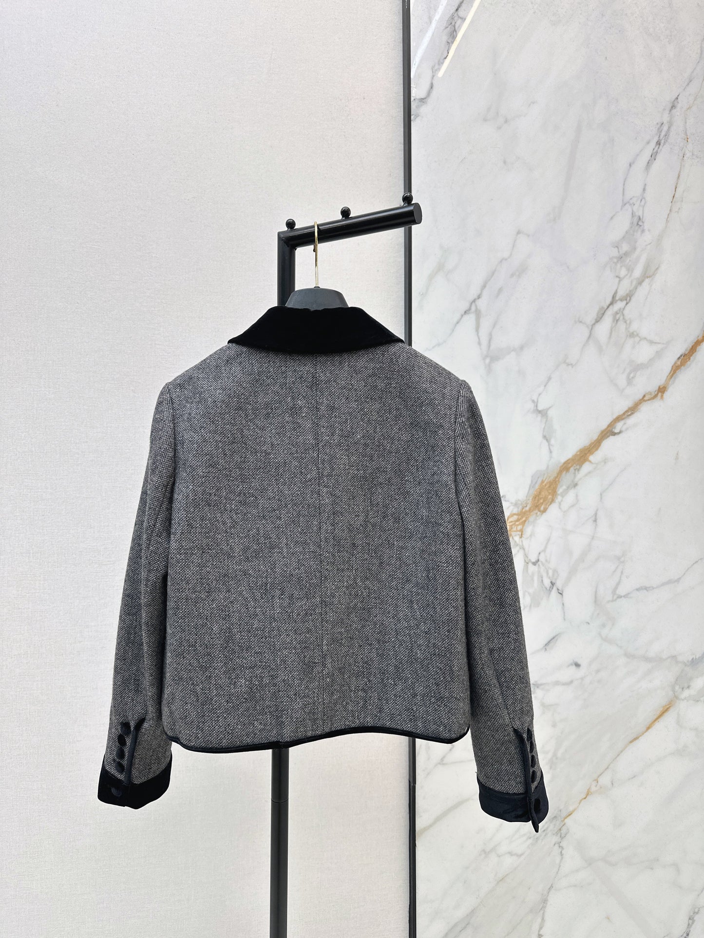 26SS NEUE Vertragssamtjacke