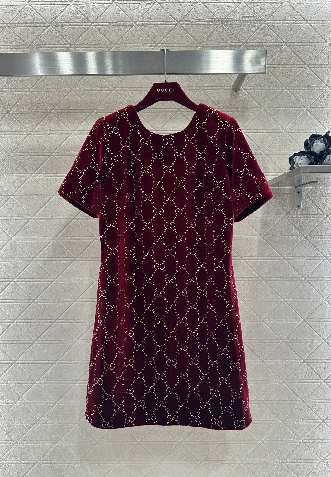 26SS NEUES Strasskleid