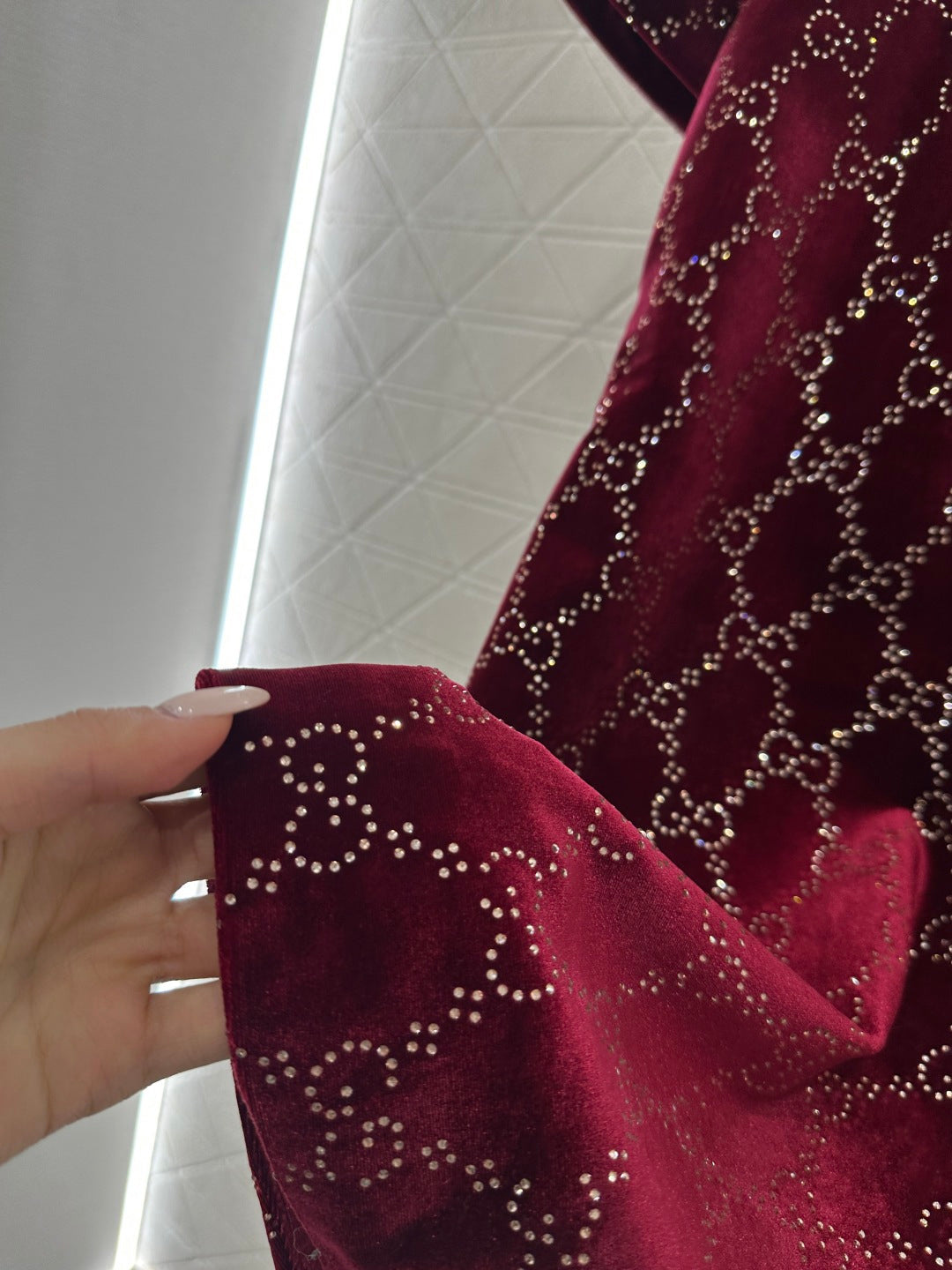26SS NEUES Strasskleid