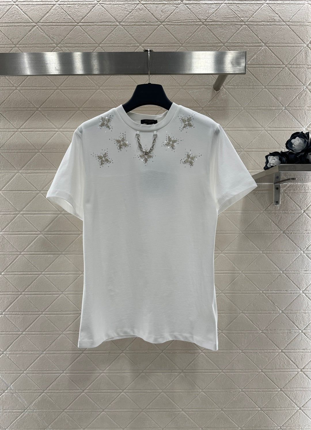 26SS NEUE bestickte T-Shirts