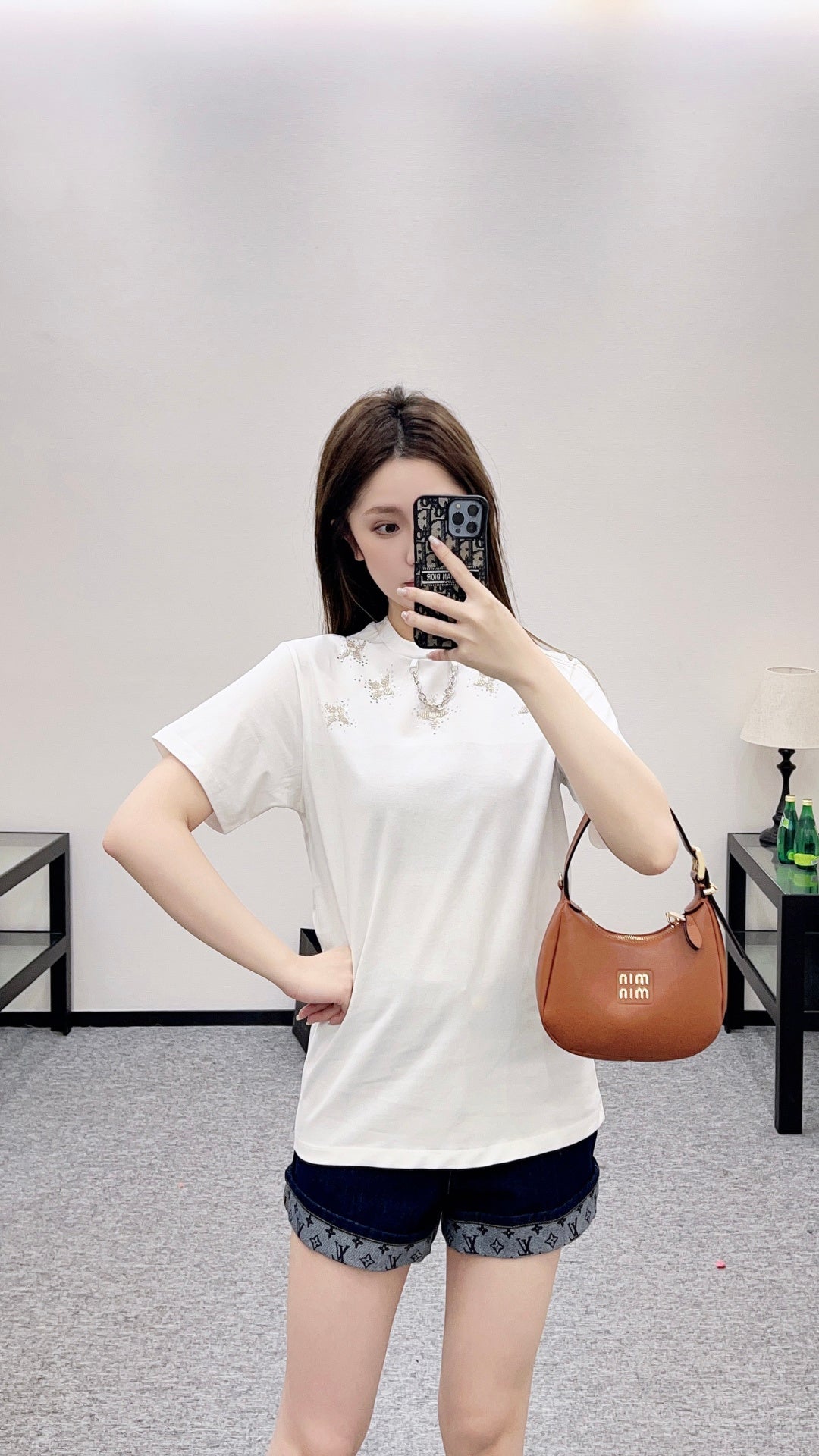26SS NEUE bestickte T-Shirts