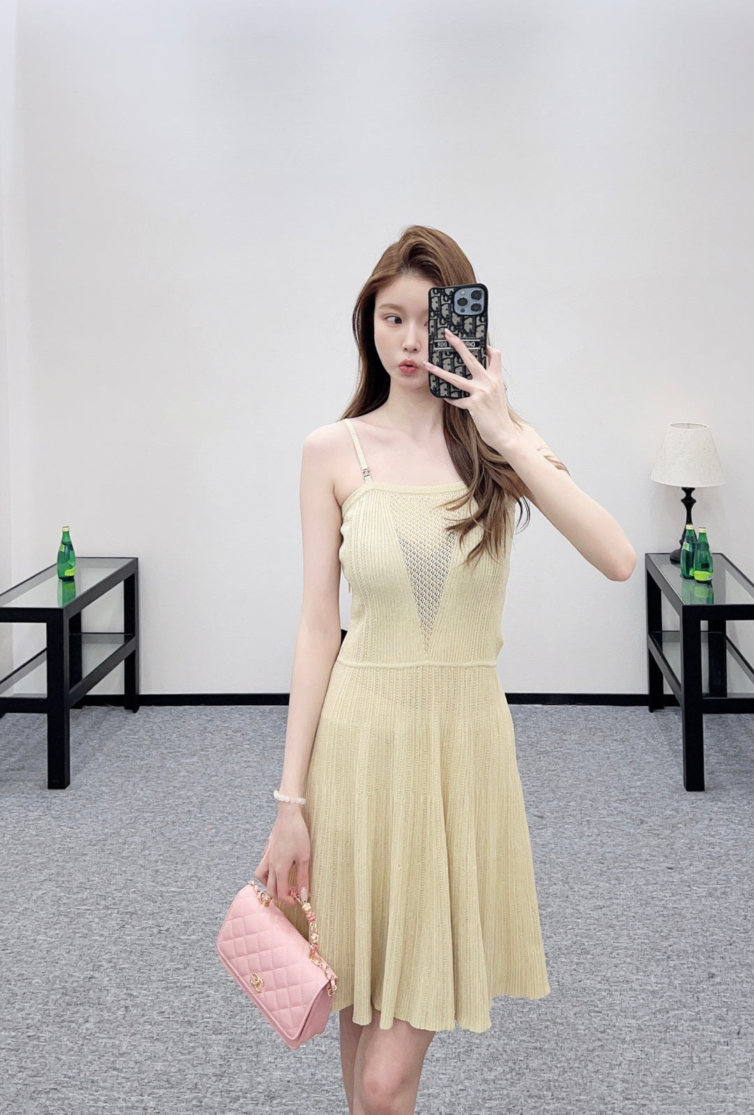 26SS NEUES Slip-Kleid