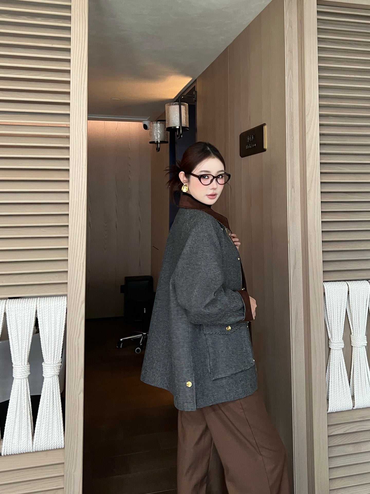 26SS NEUE Vintage-Jacke