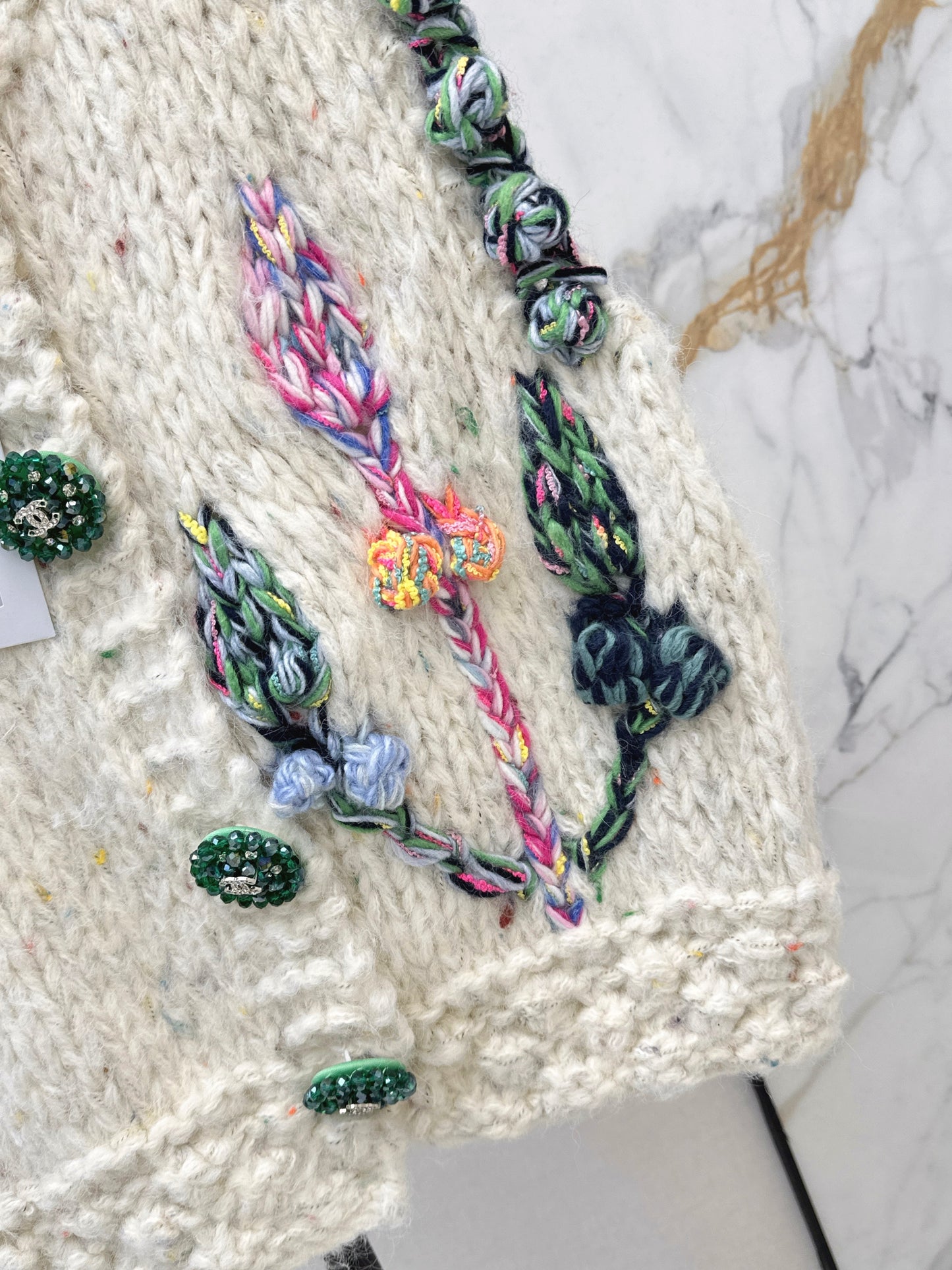 26SS NEW Retro knitted vest cardigan