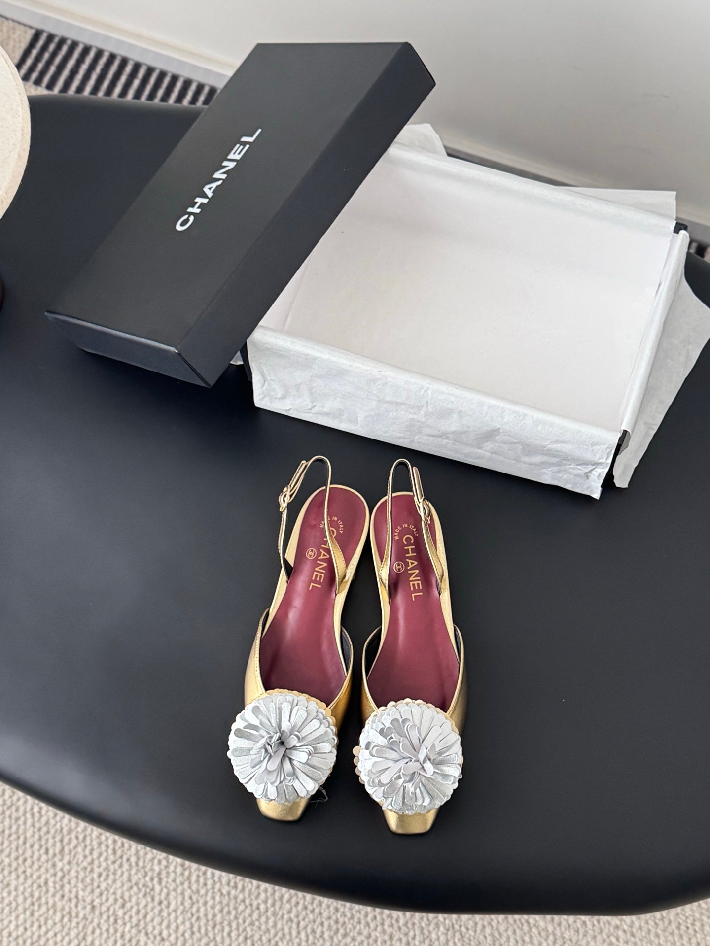 26SS NEW slingback flats