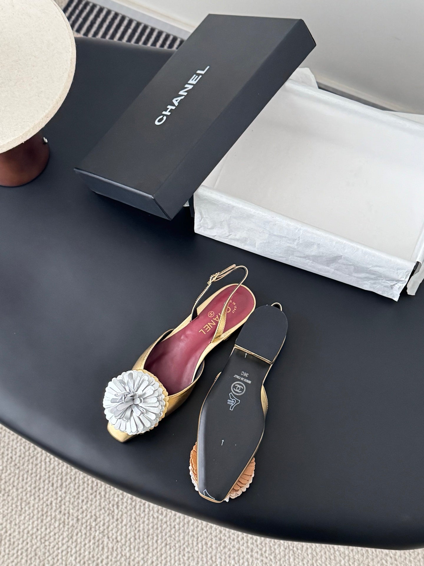 26SS NEW slingback flats