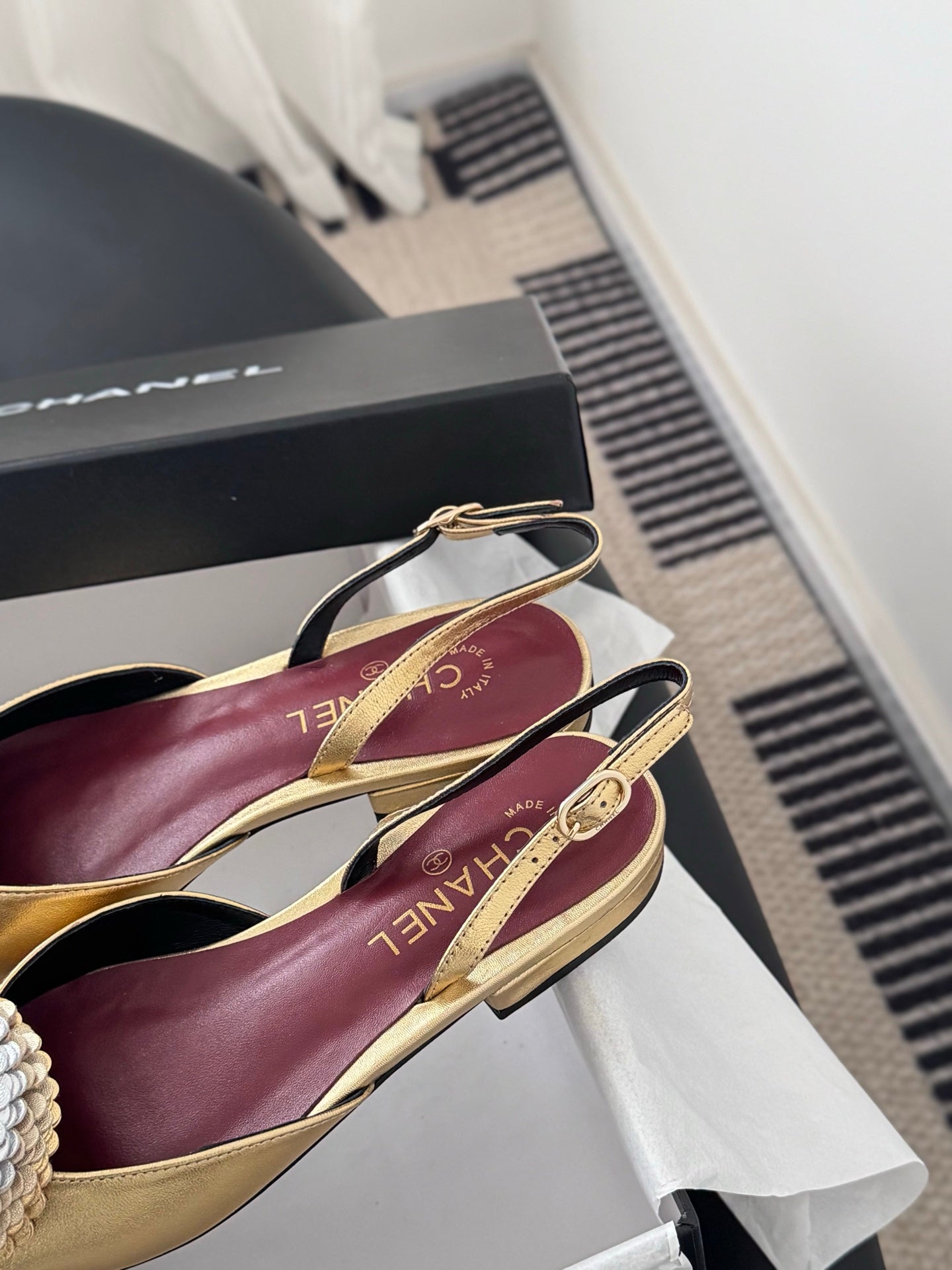 26SS NEW slingback flats