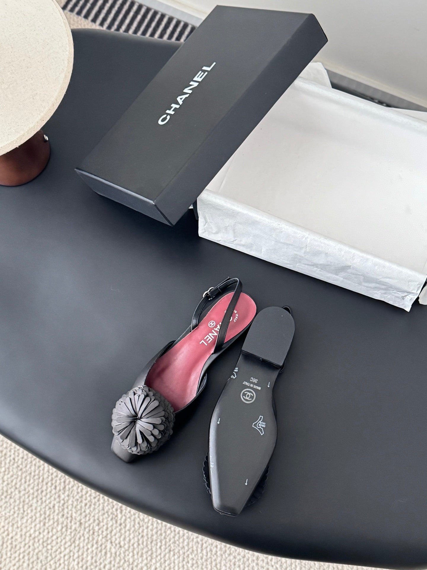 26SS NEW slingback flats