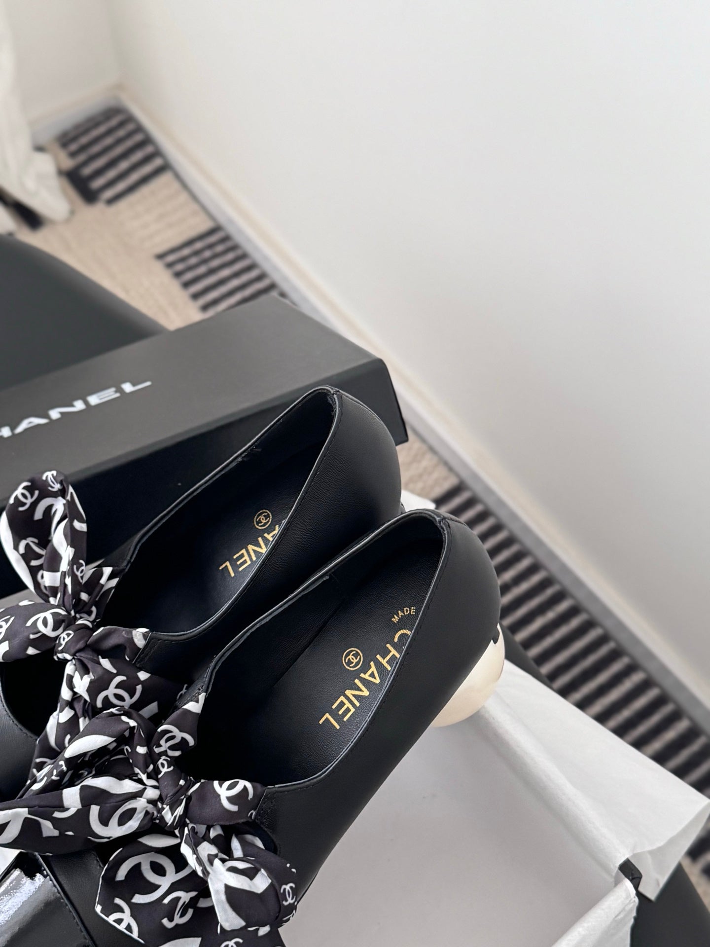 26SS NEUE Mary Jane Flats (Absatzhöhe: 7 cm)
