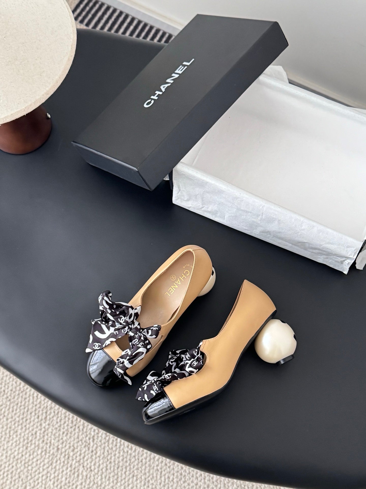 26SS NEUE Mary Jane Flats (Absatzhöhe: 7 cm)