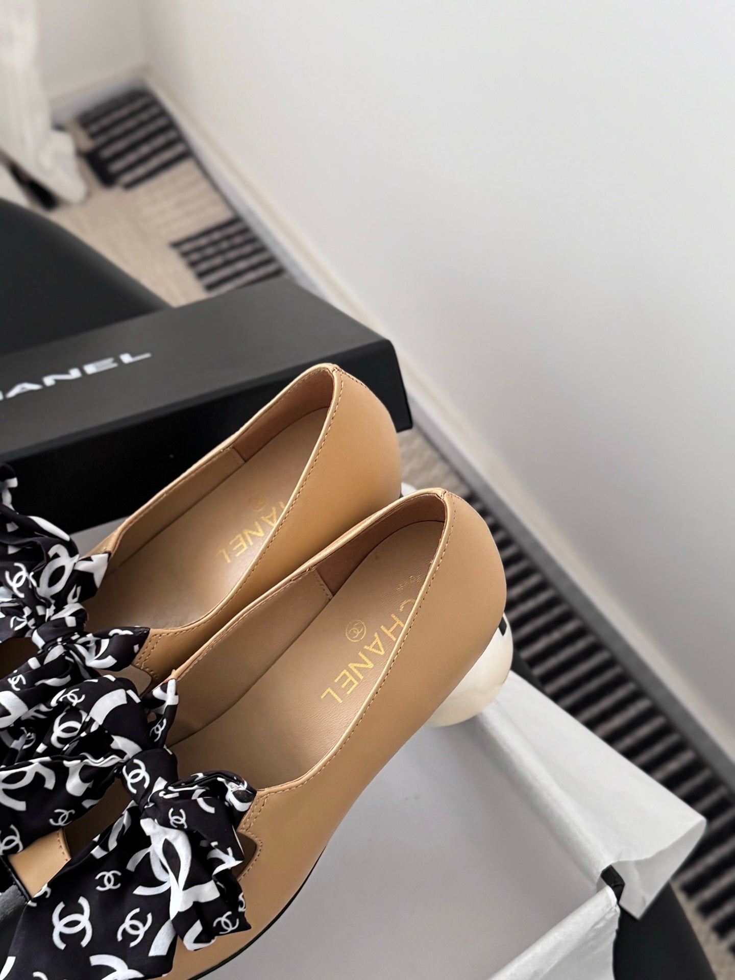 26SS NEUE Mary Jane Flats (Absatzhöhe: 7 cm)