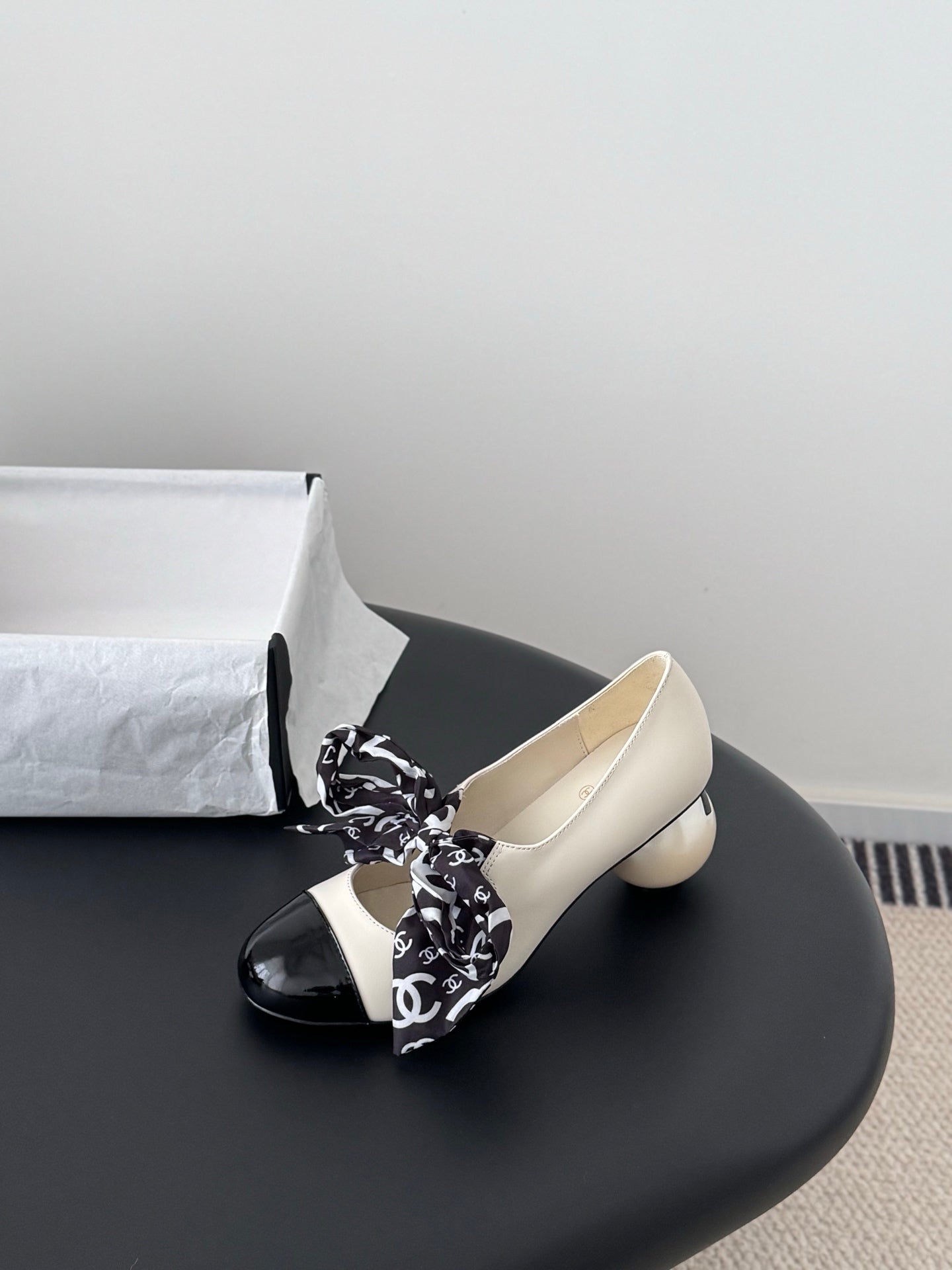 26SS NEUE Mary Jane Flats (Absatzhöhe: 7 cm)