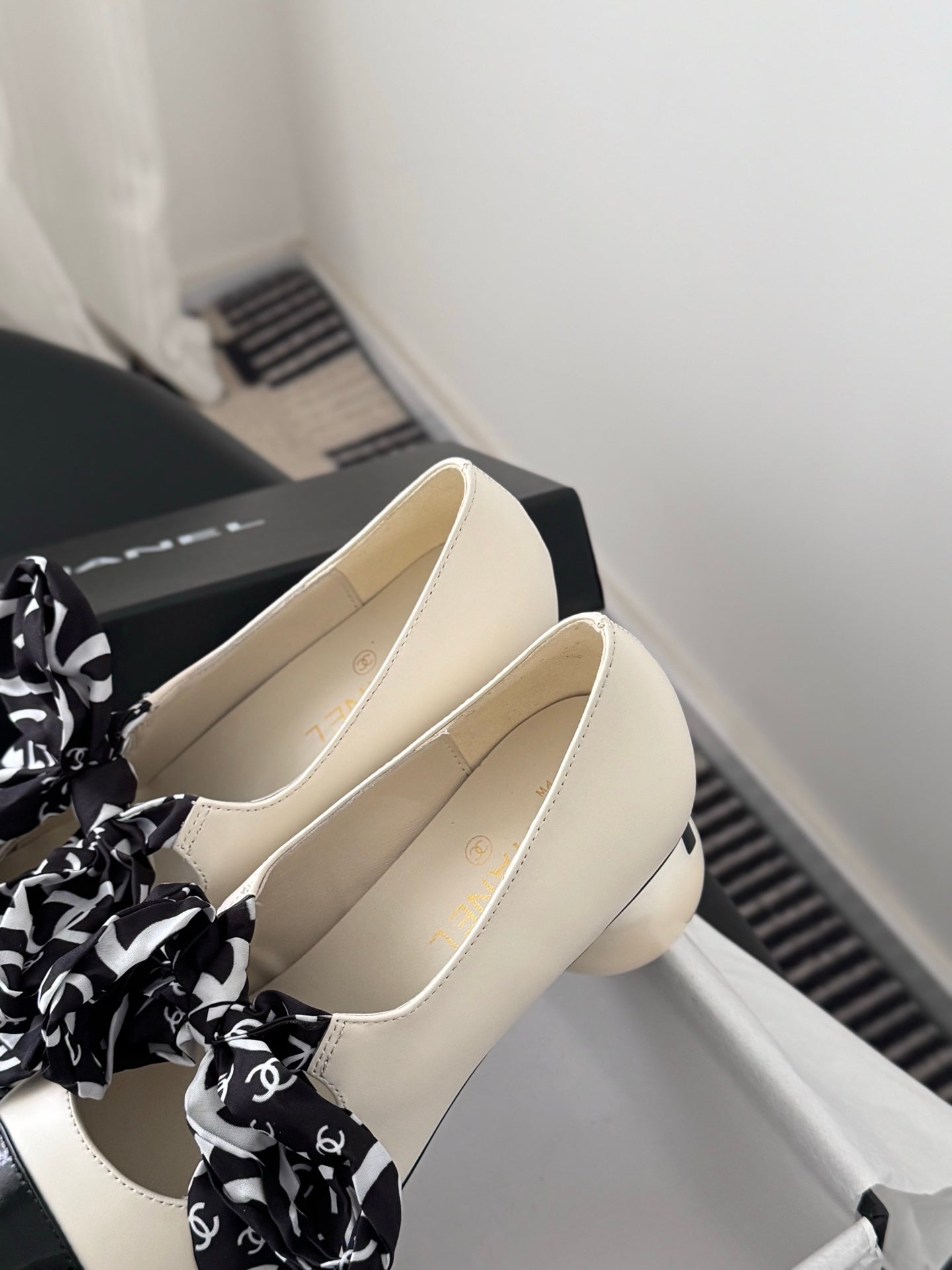 26SS NEUE Mary Jane Flats (Absatzhöhe: 7 cm)