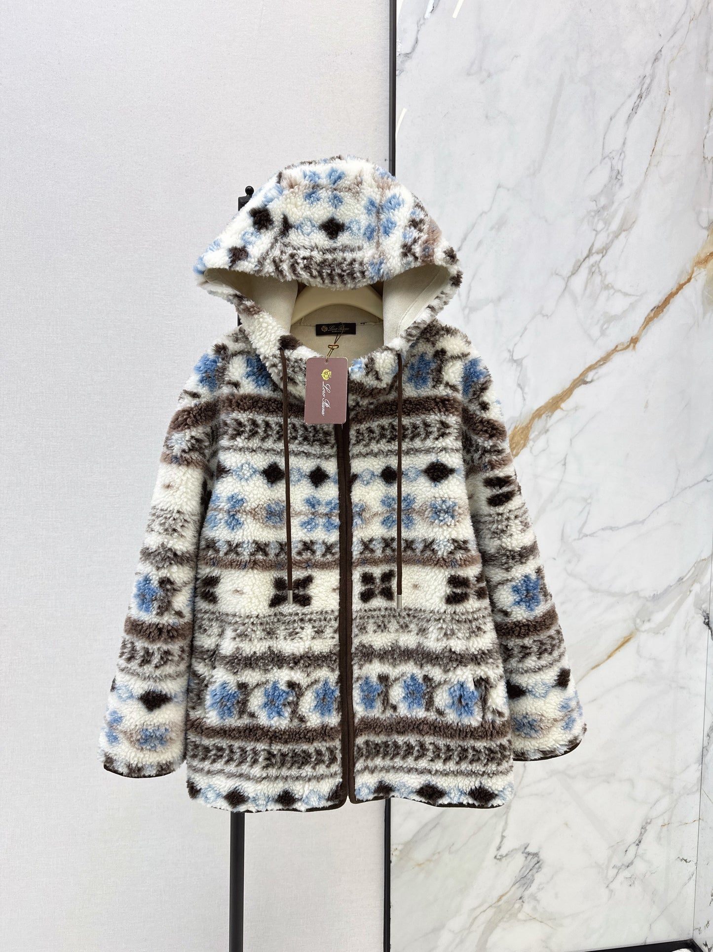 26SS NEUE Fair-Isle-Fleecejacke