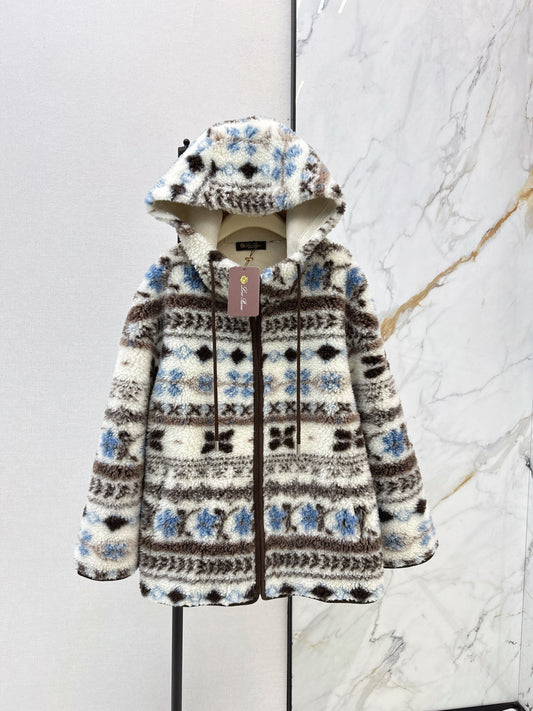 26SS NEW fair isle fleece jacket