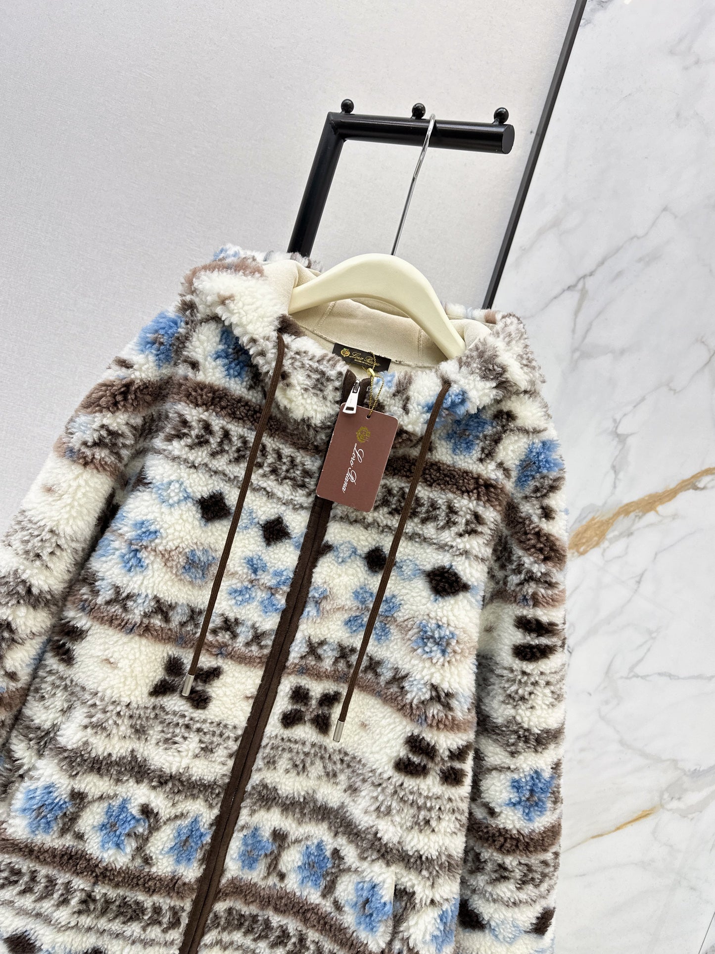 26SS NEUE Fair-Isle-Fleecejacke