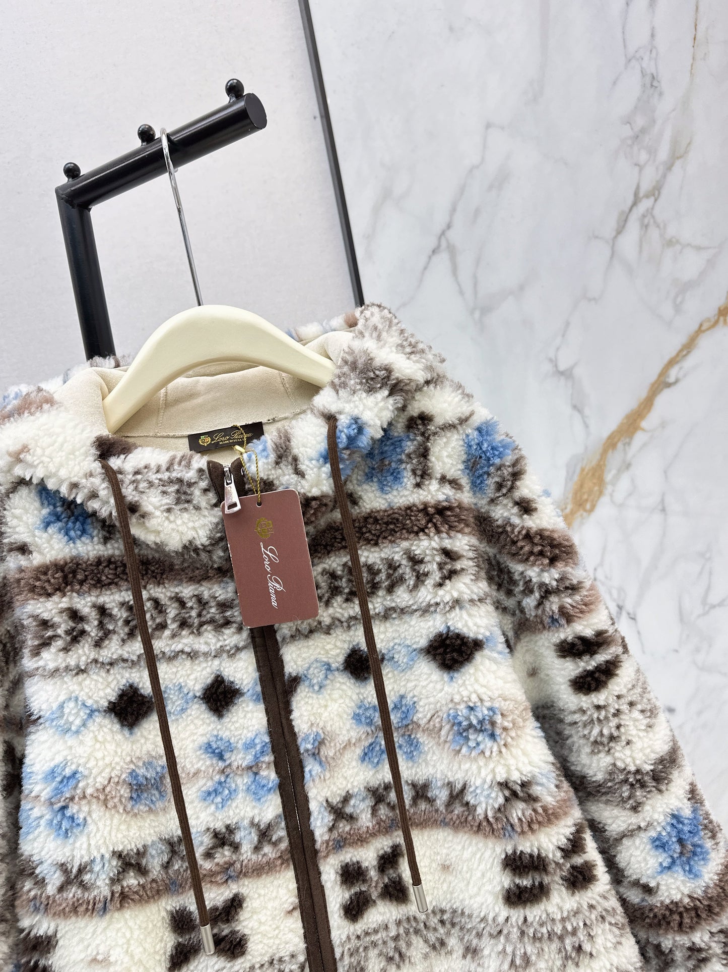 26SS NEUE Fair-Isle-Fleecejacke