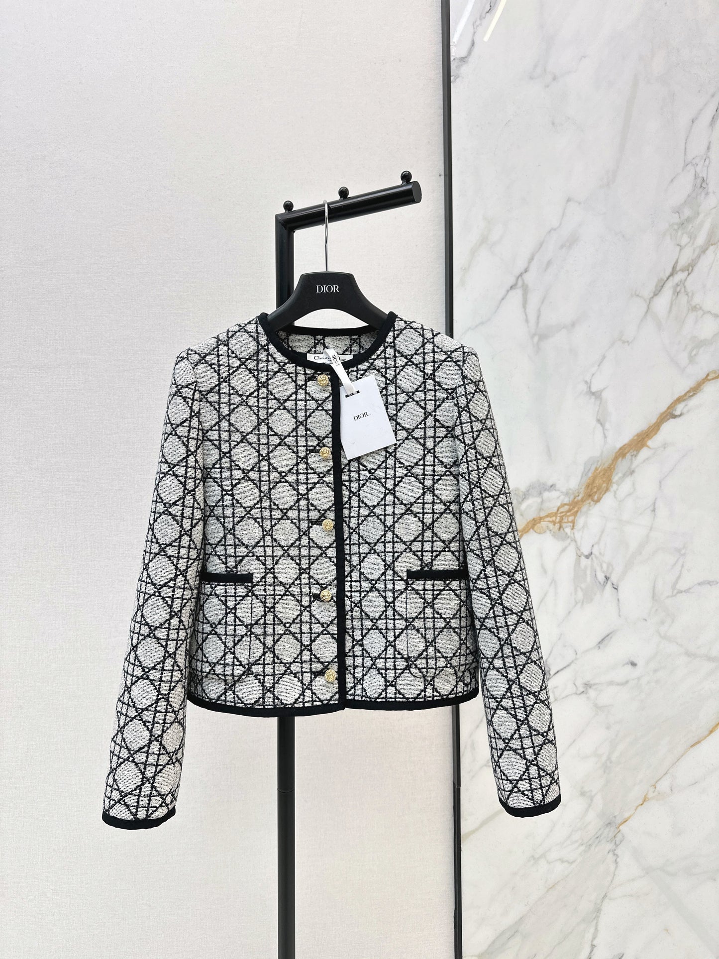 26SS NEUE Tweedjacke