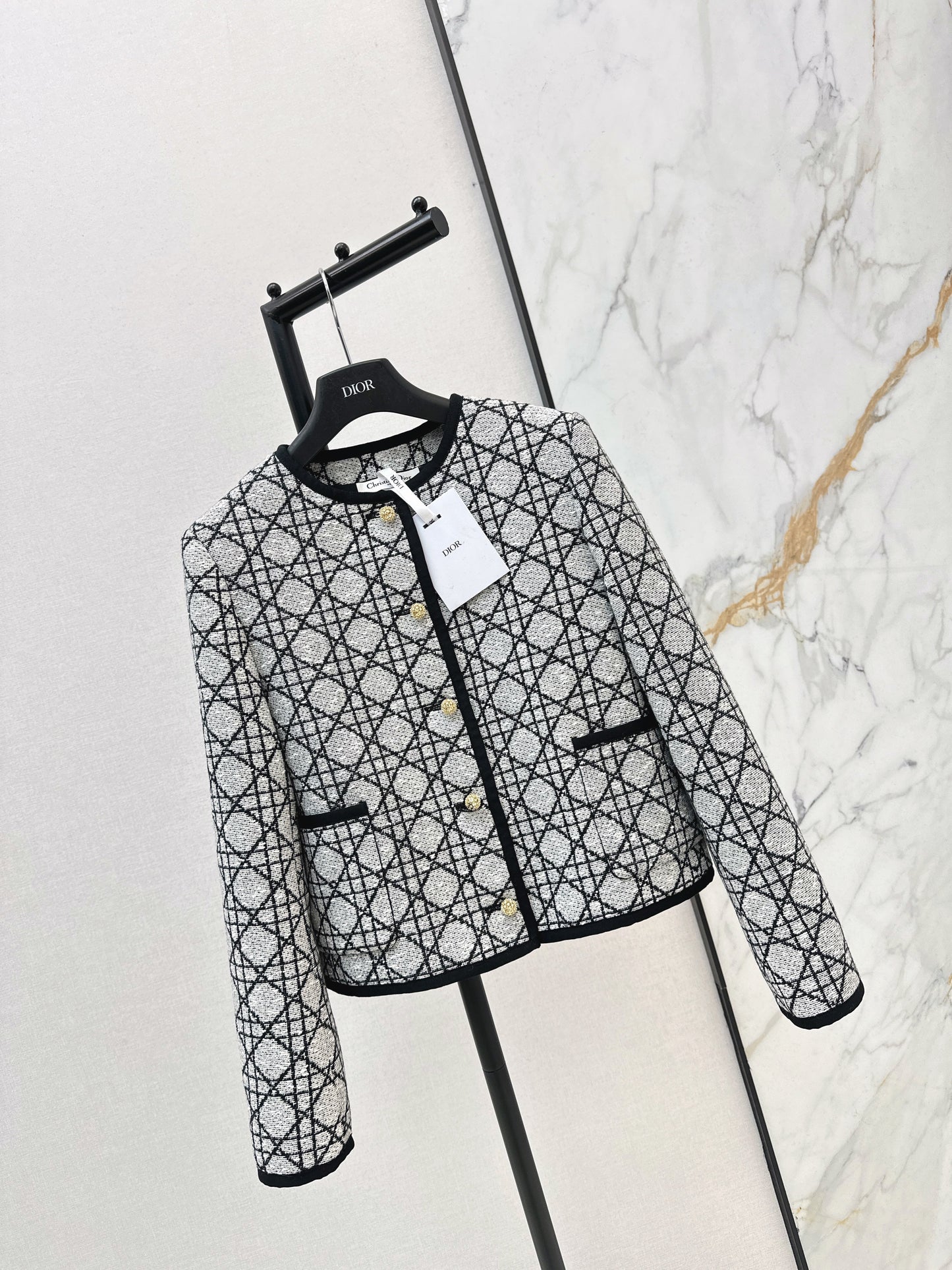 26SS NEUE Tweedjacke