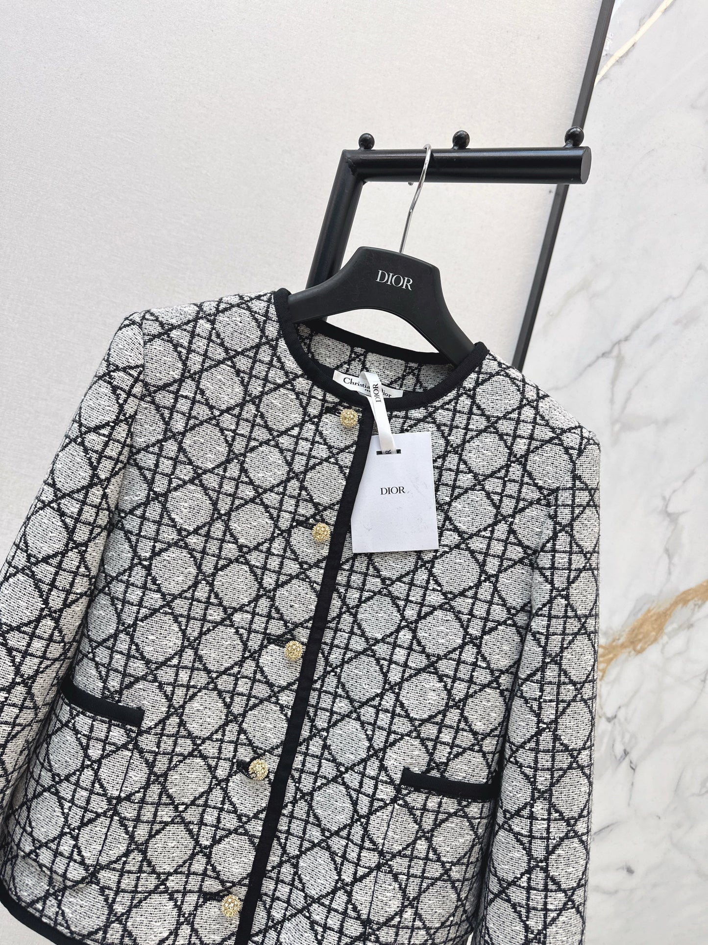 26SS NEUE Tweedjacke