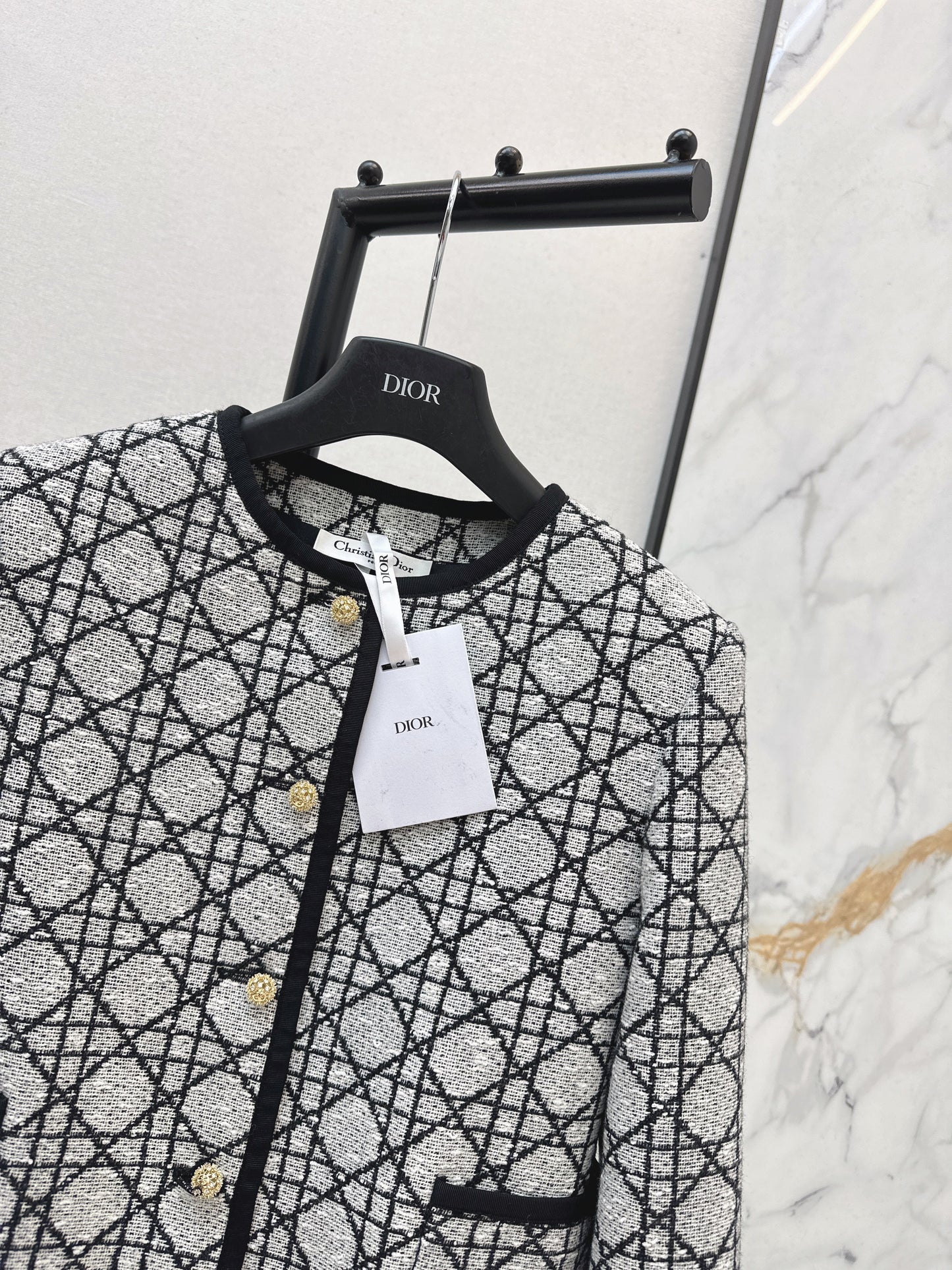 26SS NEUE Tweedjacke