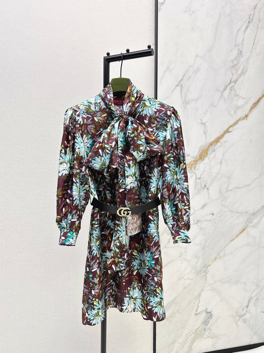 26SS NEW 3d floral print dress