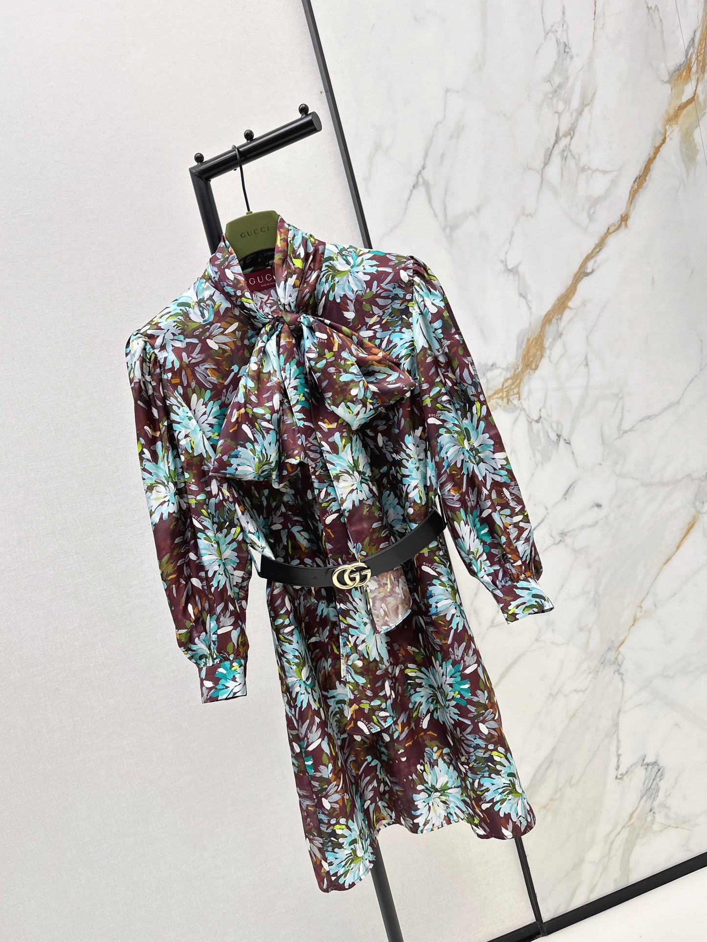 26SS NEW 3d floral print dress