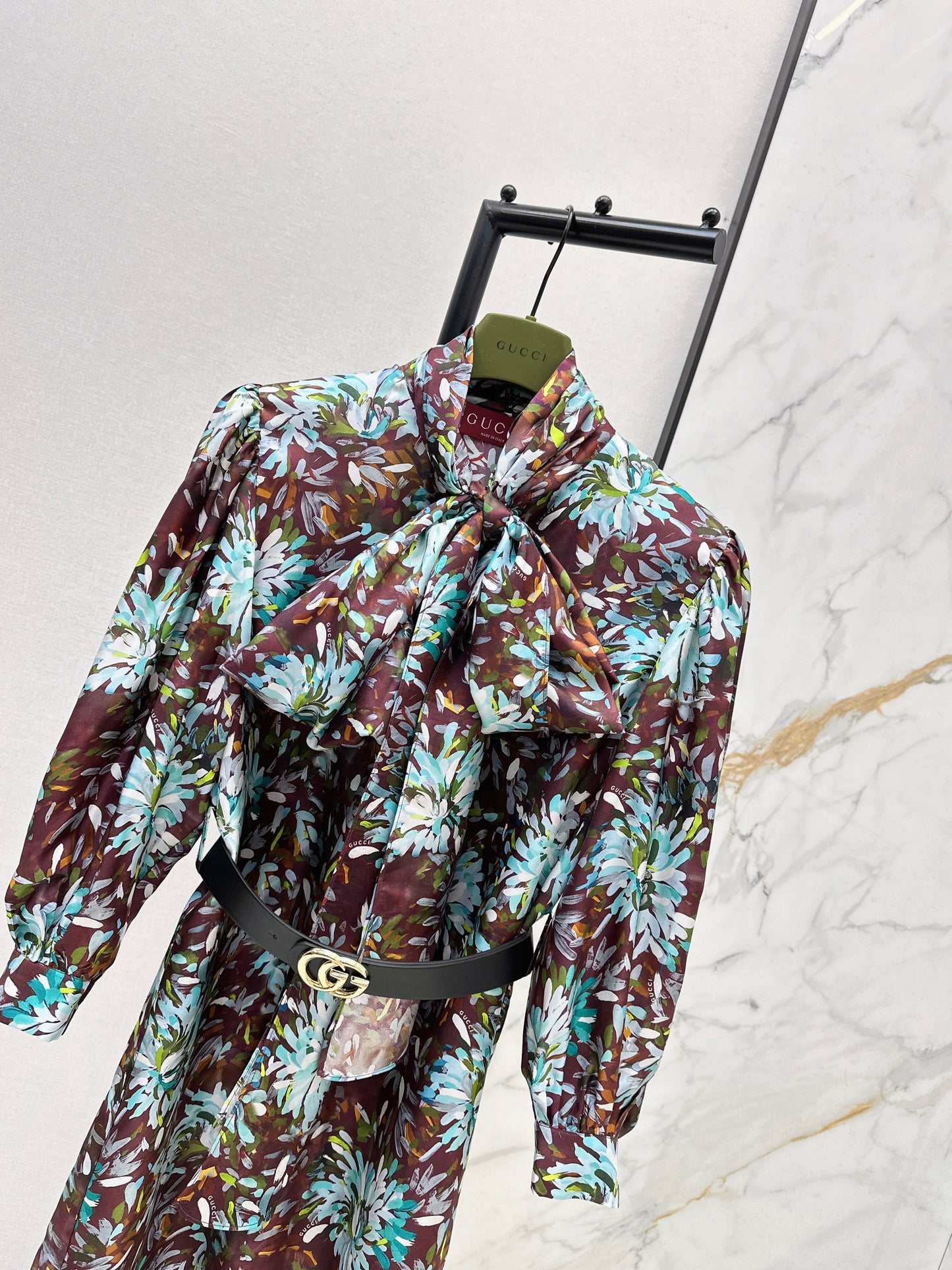 26SS NEW 3d floral print dress
