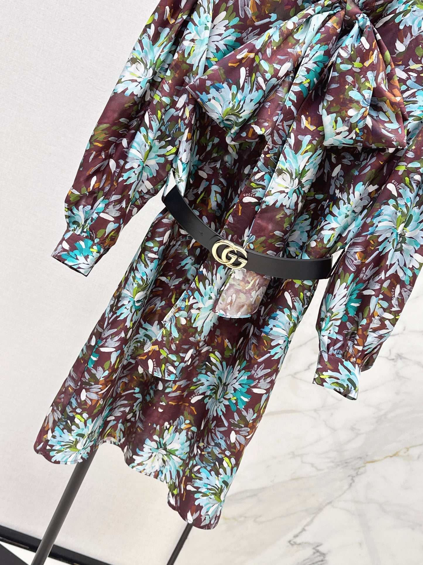 26SS NEW 3d floral print dress