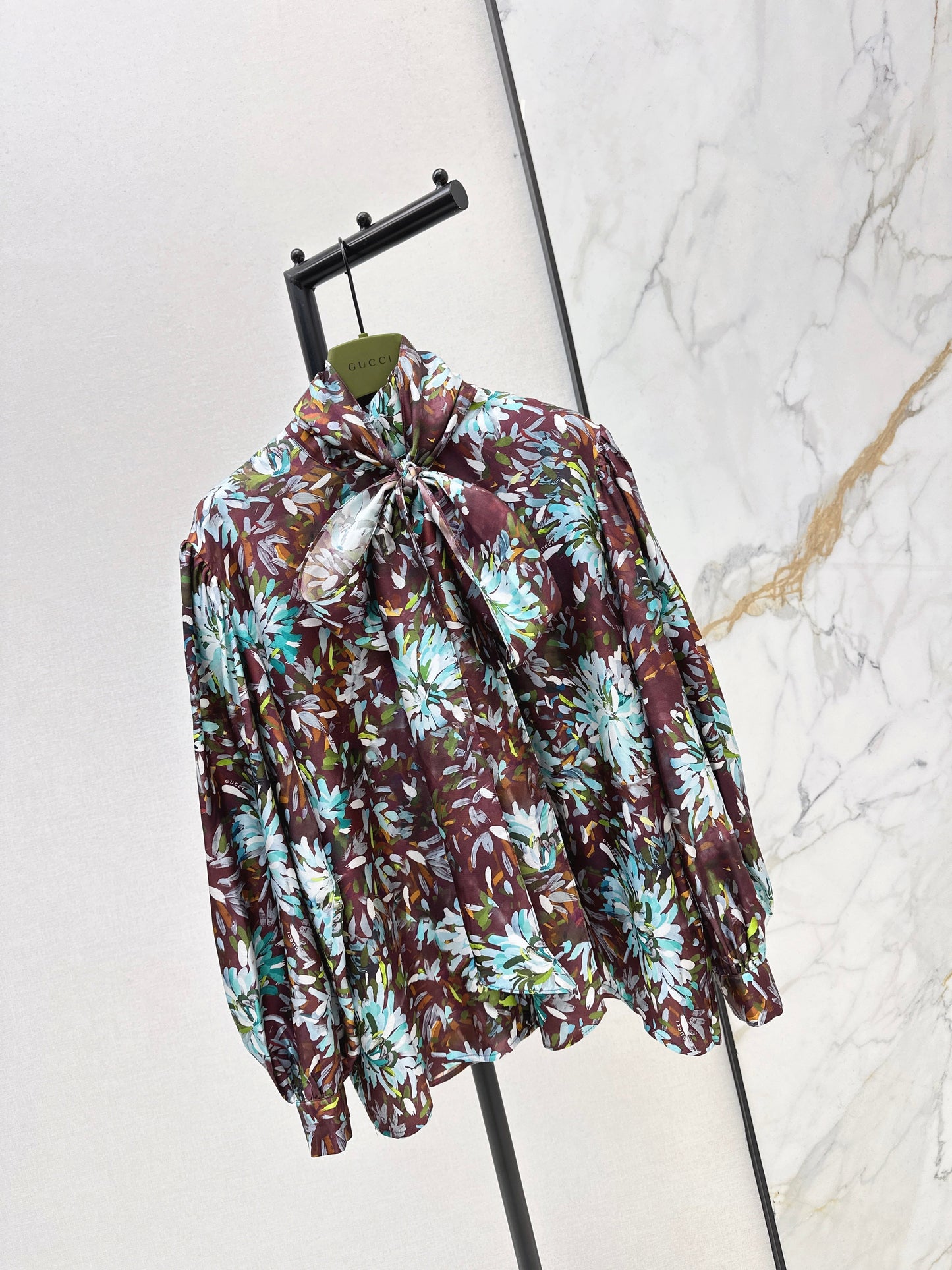 26SS NEUE 3D-Hemden mit Blumenmuster