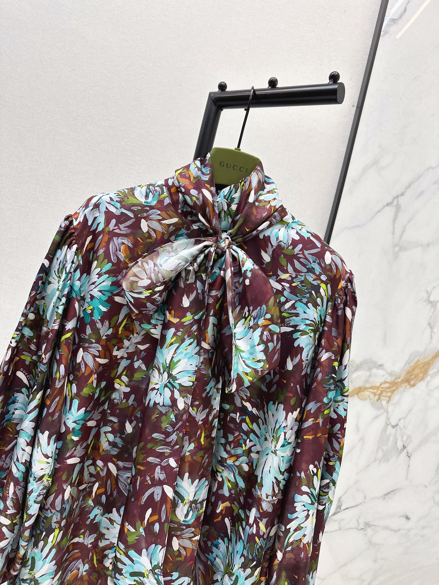26SS NEUE 3D-Hemden mit Blumenmuster