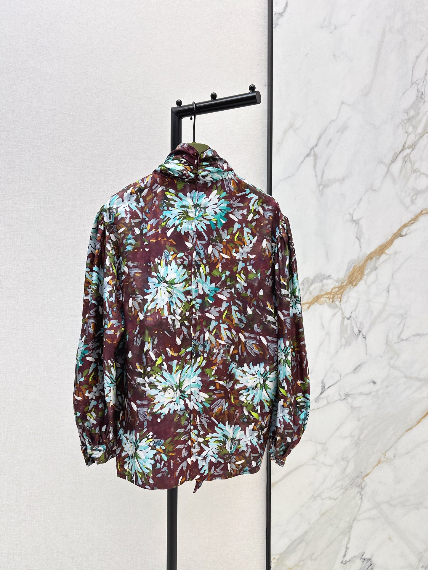 26SS NEUE 3D-Hemden mit Blumenmuster