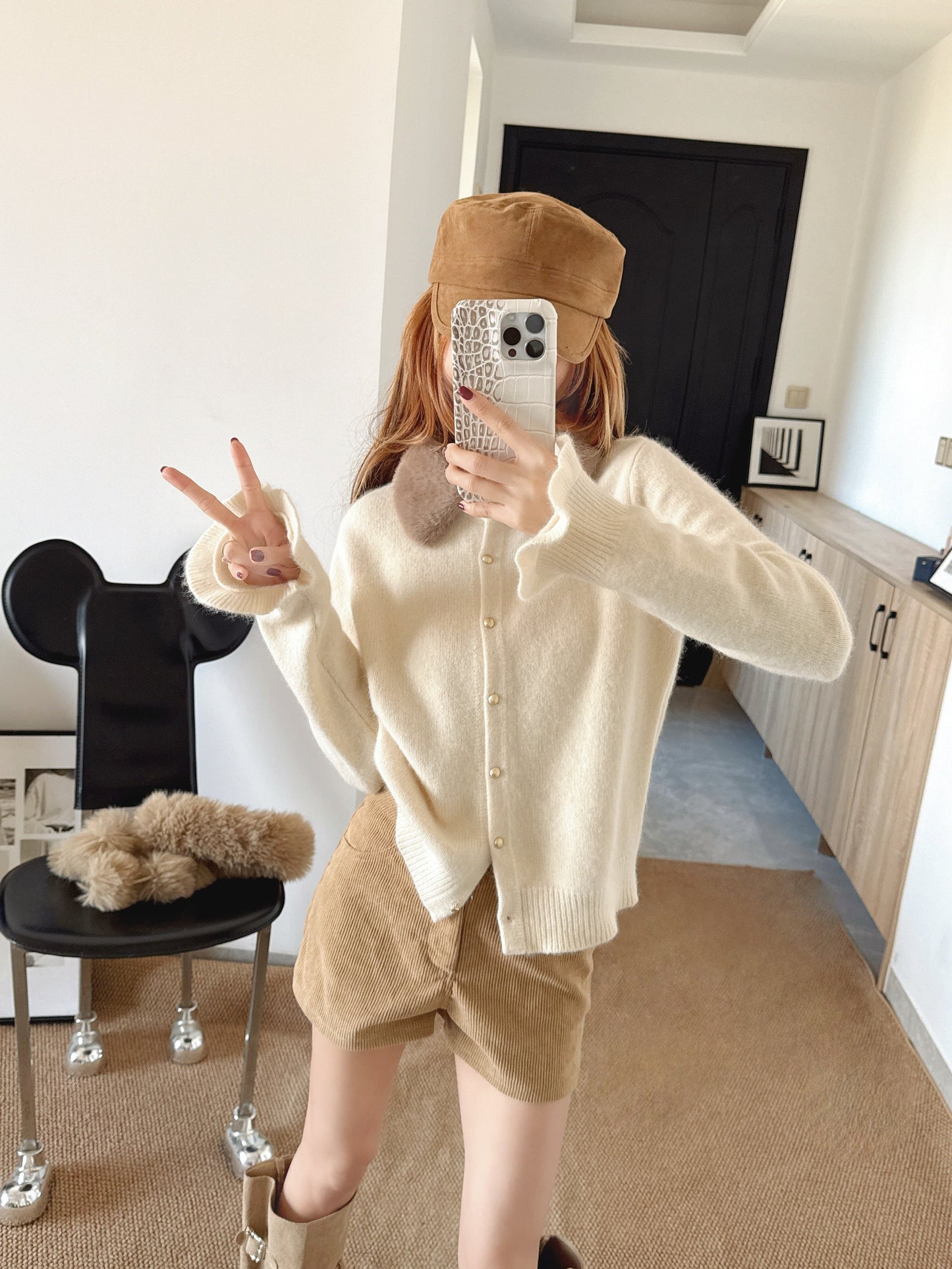 26SS NEW wool cardigan