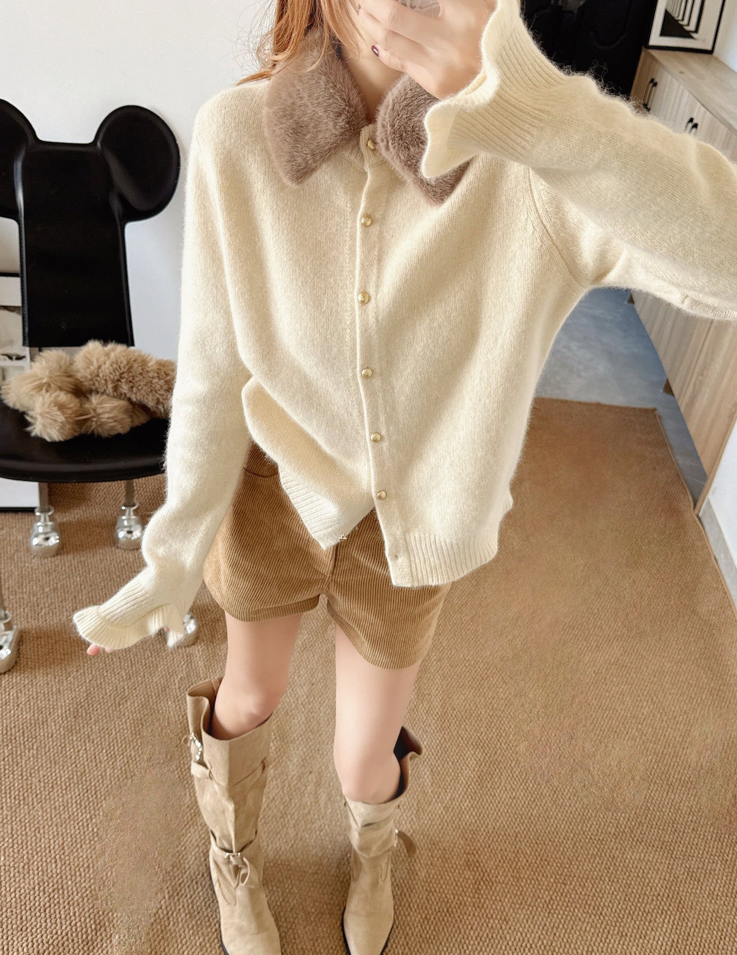 26SS NEW wool cardigan