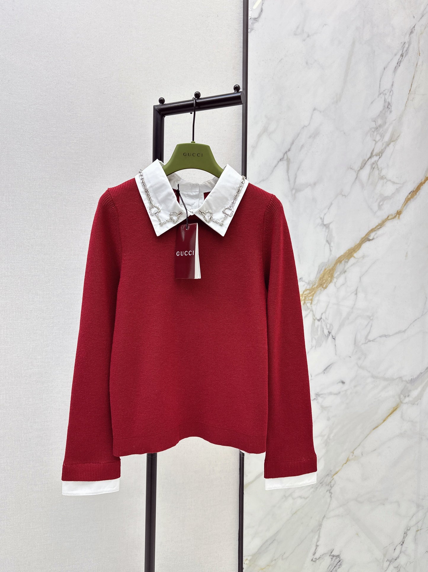 26SS NEW 2in1 knit sweater
