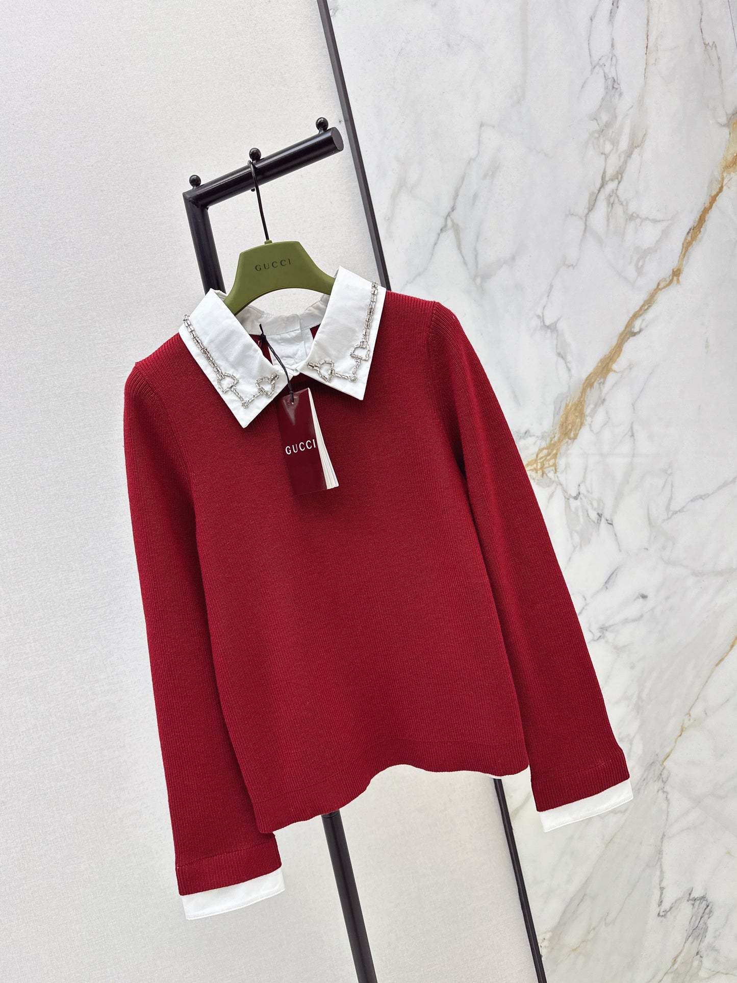 26SS NEW 2in1 knit sweater