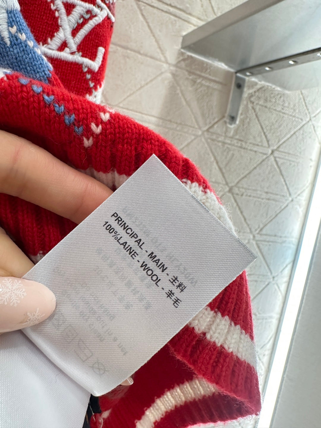 26SS NEW Embroidered Knit Vest