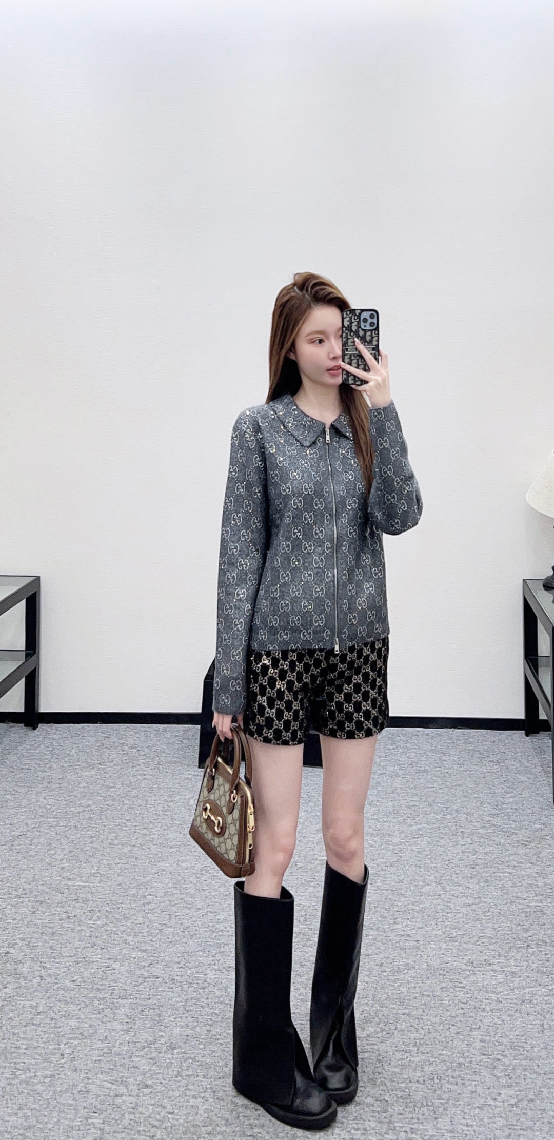 26SS NEUE Strickjacke