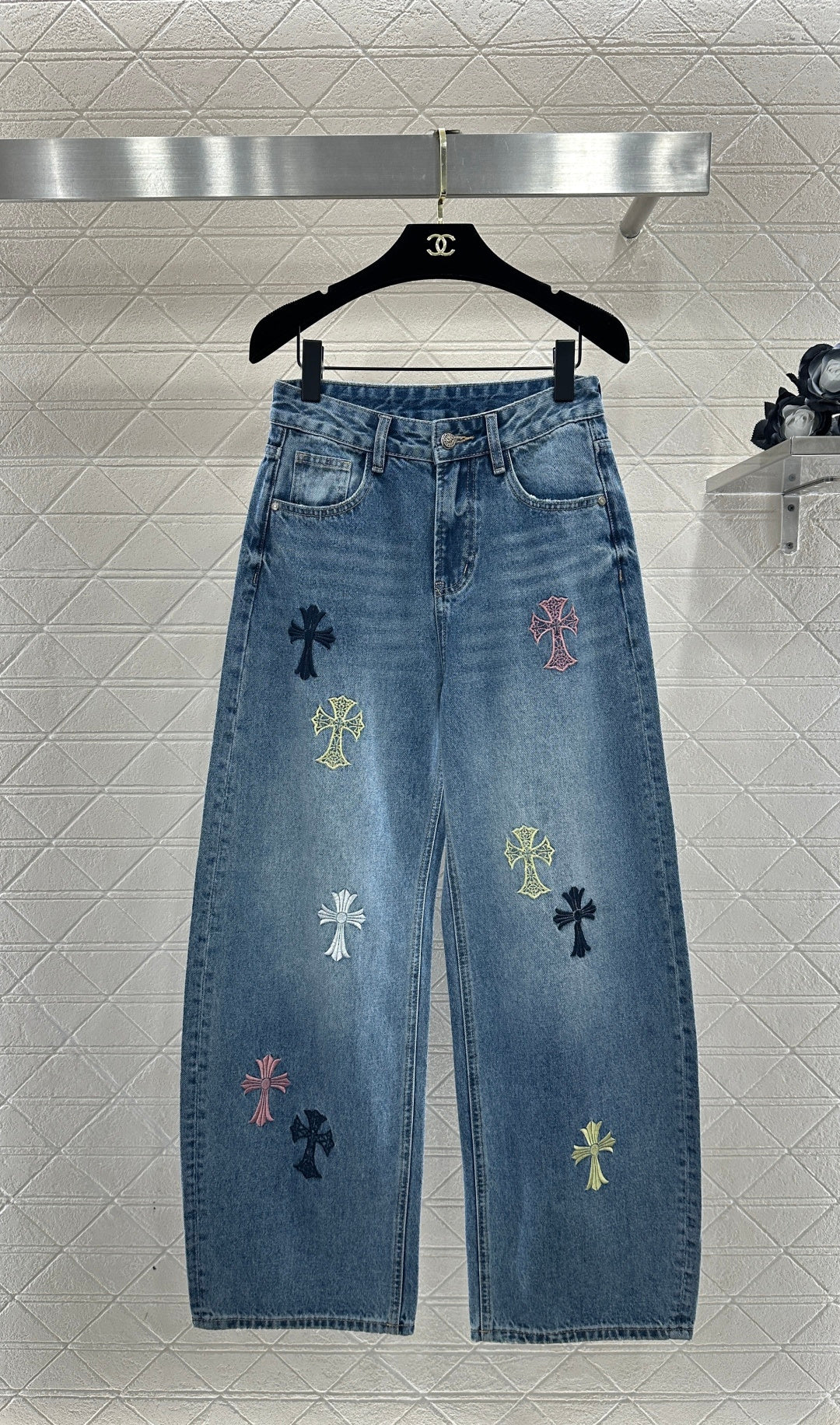 🔥Höchste Qualität🔥26SS NEUE Cross-Krummsäbel-Jeans