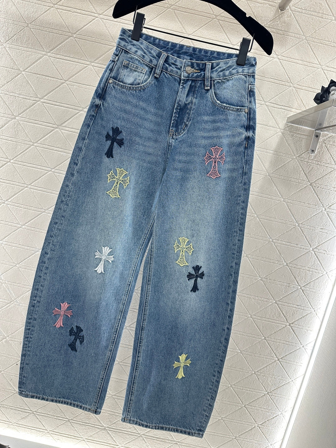 🔥Höchste Qualität🔥26SS NEUE Cross-Krummsäbel-Jeans