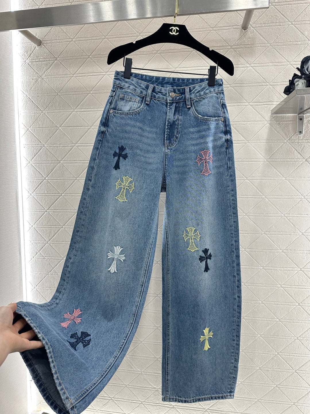 🔥Höchste Qualität🔥26SS NEUE Cross-Krummsäbel-Jeans