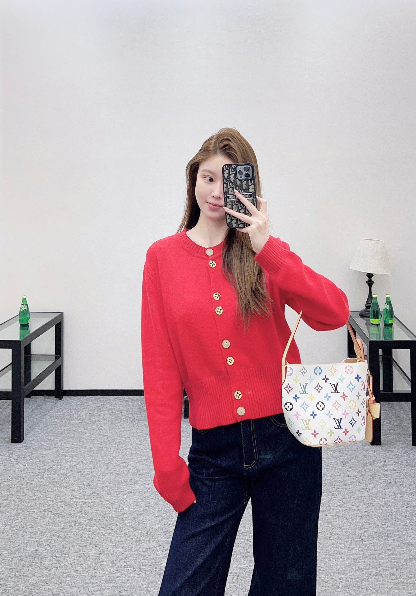 26SS New knitted cardigan