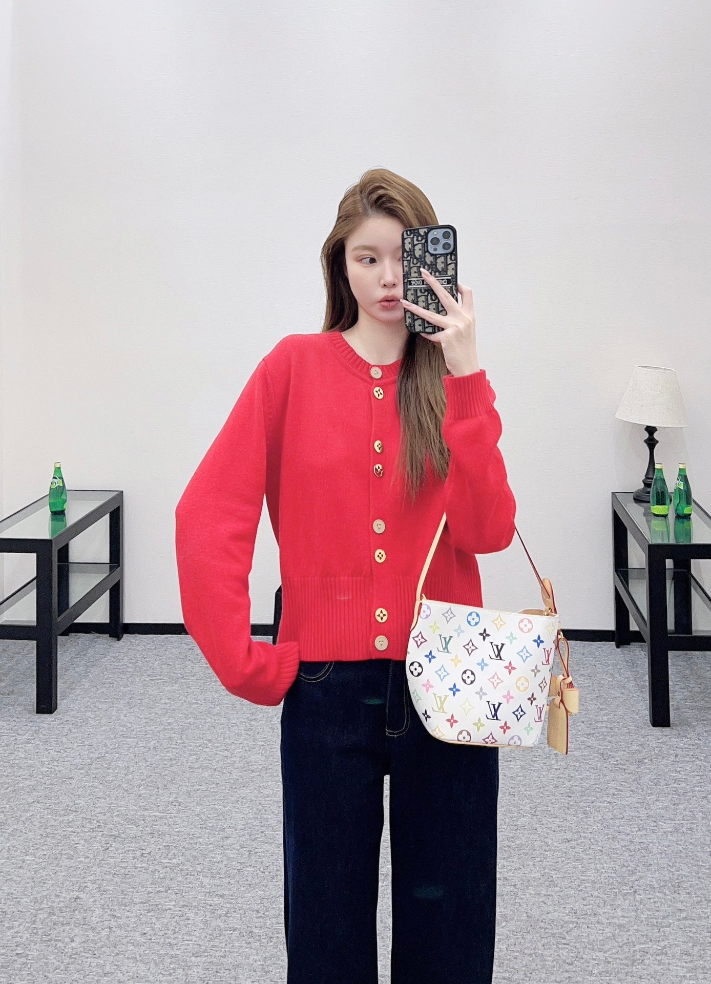 26SS New knitted cardigan