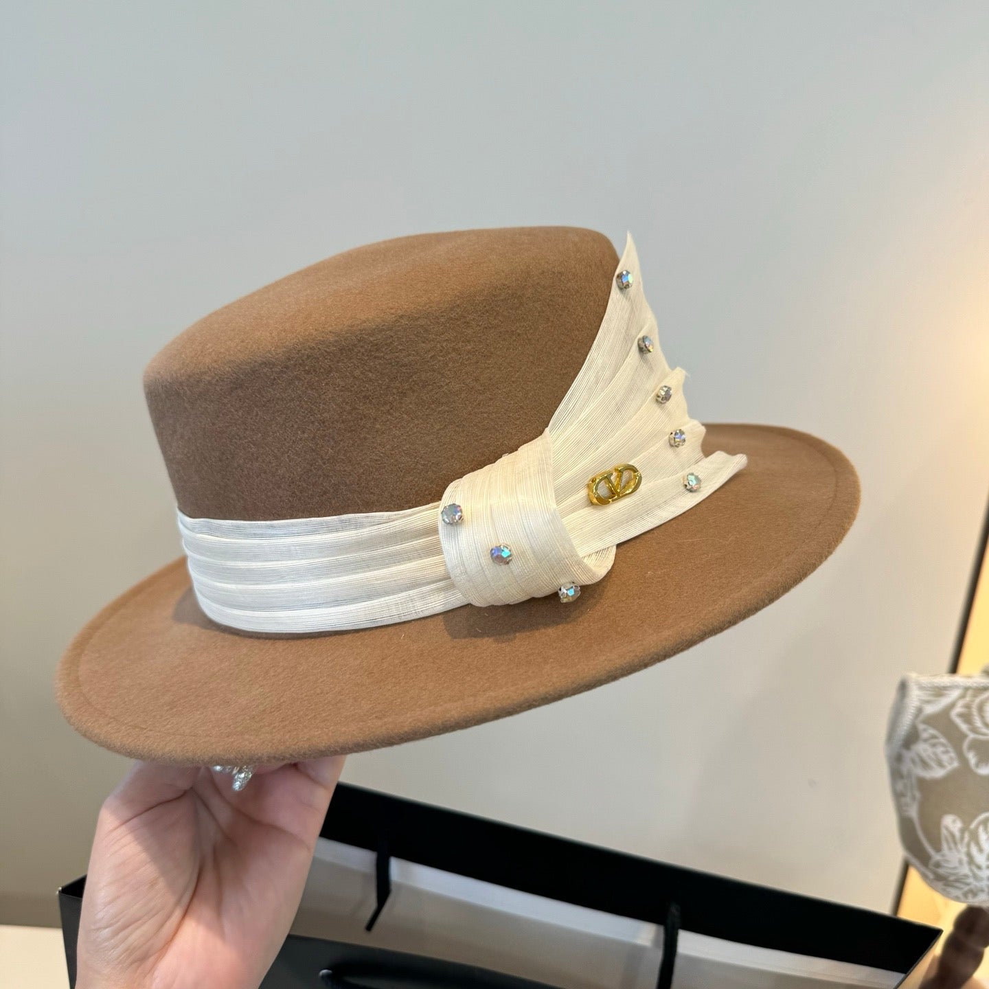 26SS NEUER Klassischer Damen-Flachhut