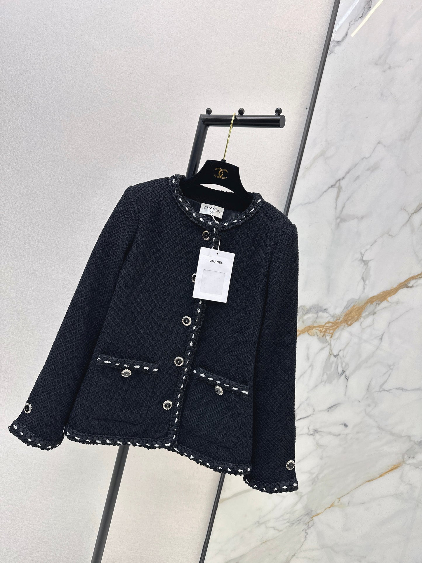 26SS NEUE Tweedjacke
