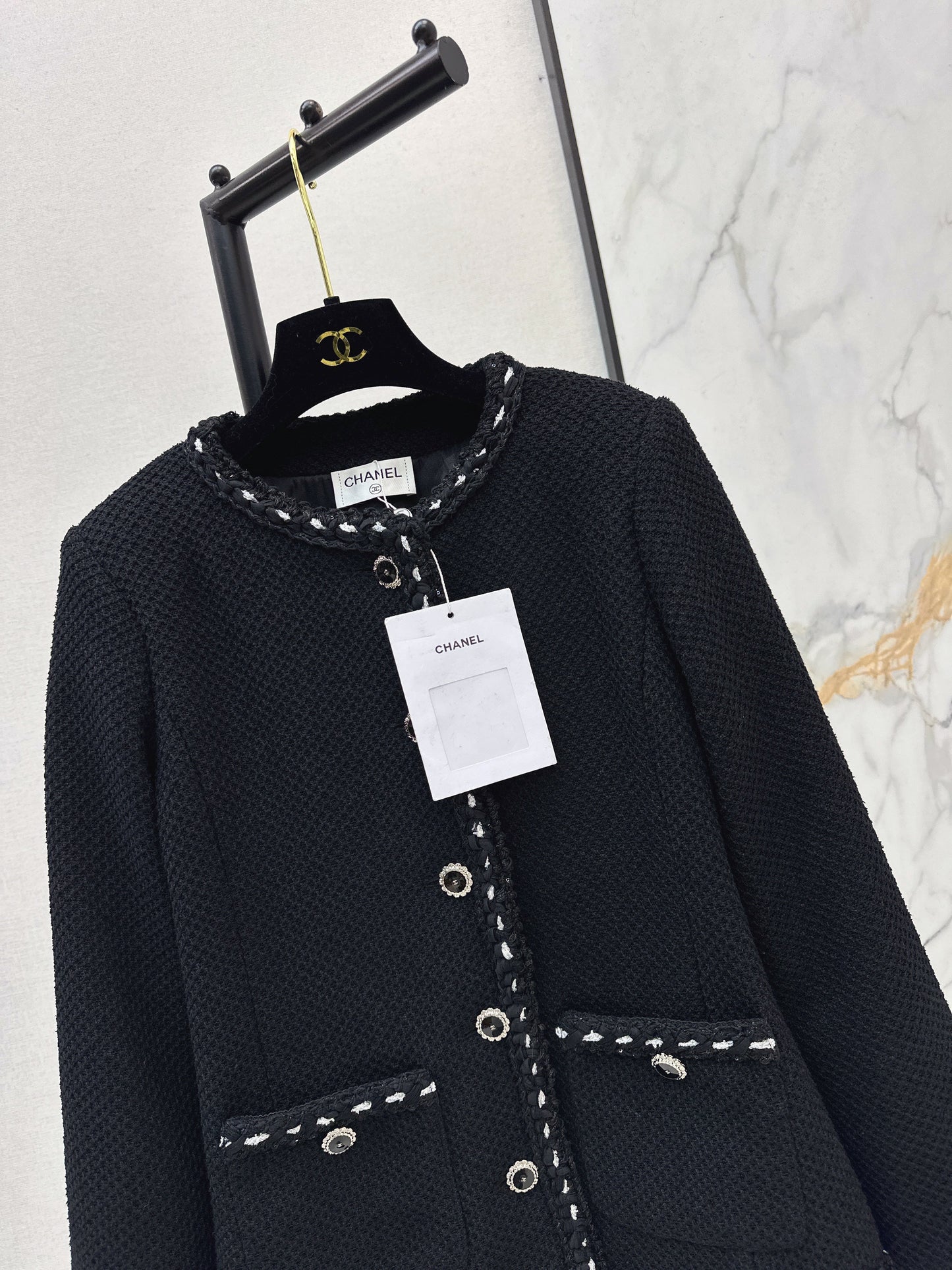 26SS NEUE Tweedjacke
