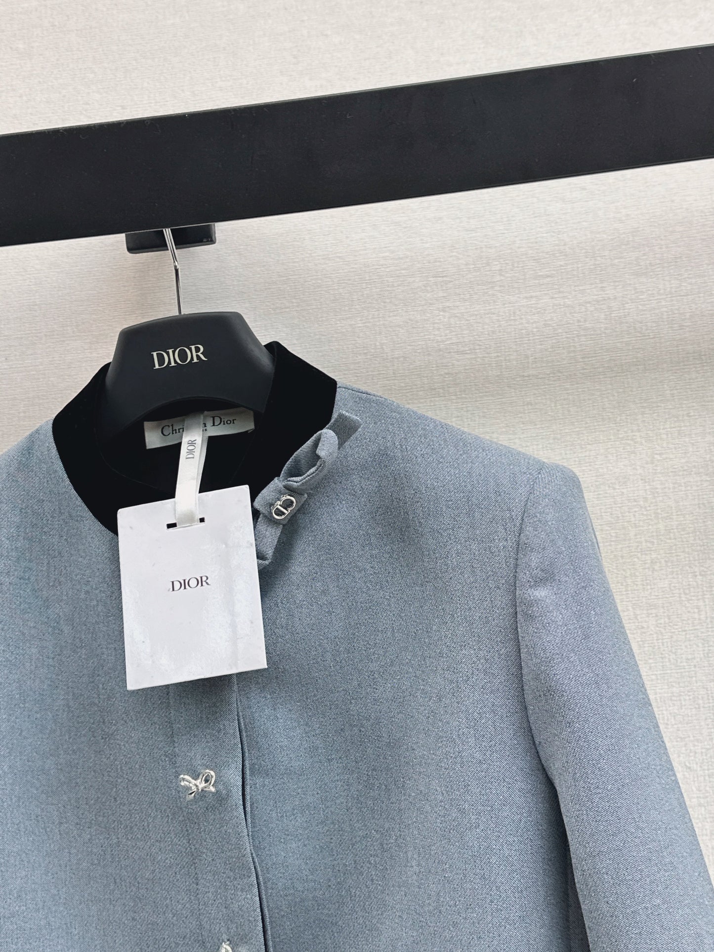 26SS NEUE Kontrast-Stehkragenjacke