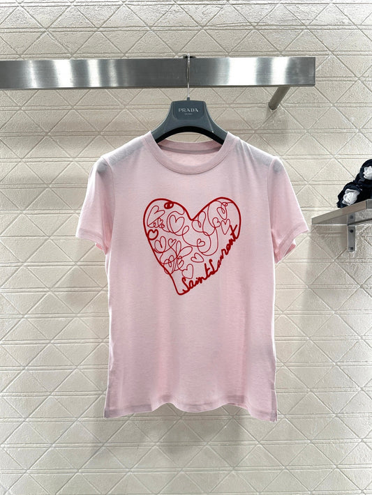 26SS New Letter T-shirt