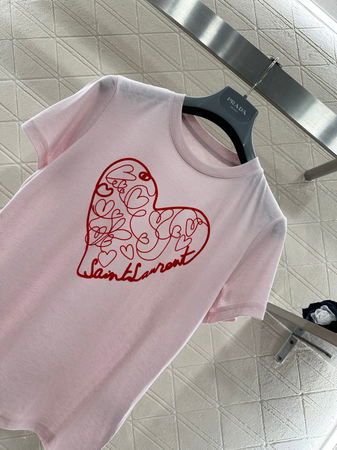 26SS Neues Buchstaben-T-Shirt