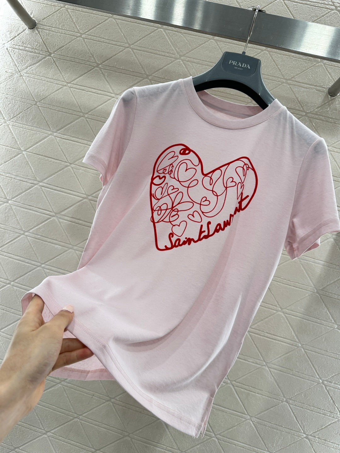 26SS Neues Buchstaben-T-Shirt